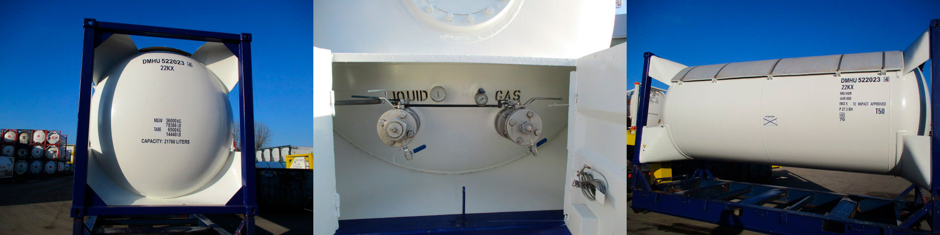 what are the uses of gas containers