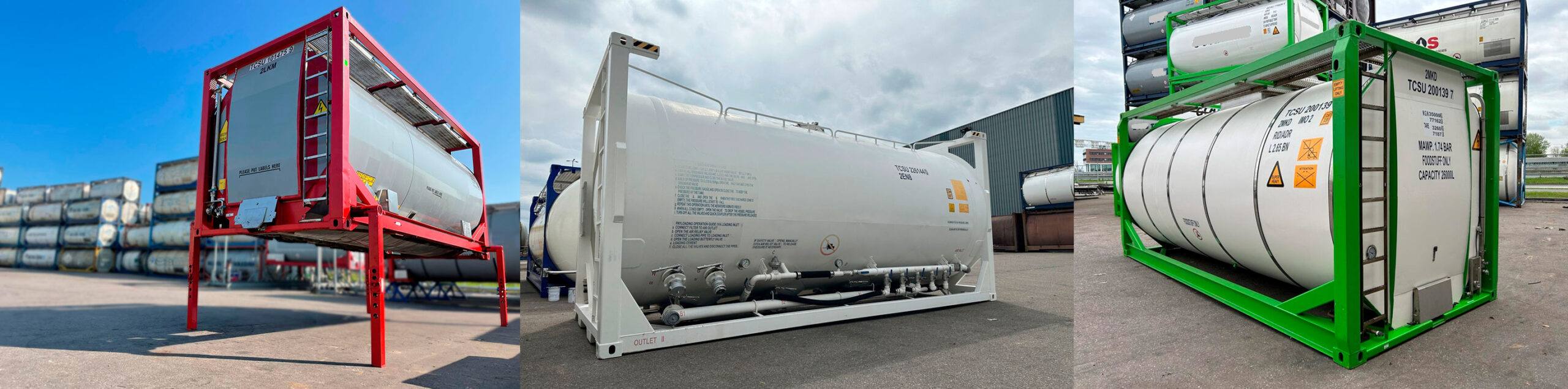what different tank container types are available